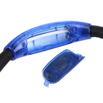 Torcia stereo creativa a doppia testa con collo a mani libere, lampada da lavoro, lampada automatica con 4 luci a LED e impugnatura in gomma morbida