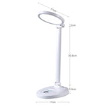 Lampada da scrivania pieghevole per protezione degli occhi a LED per l'apprendimento degli studenti, alimentata tramite USB, USB Powered