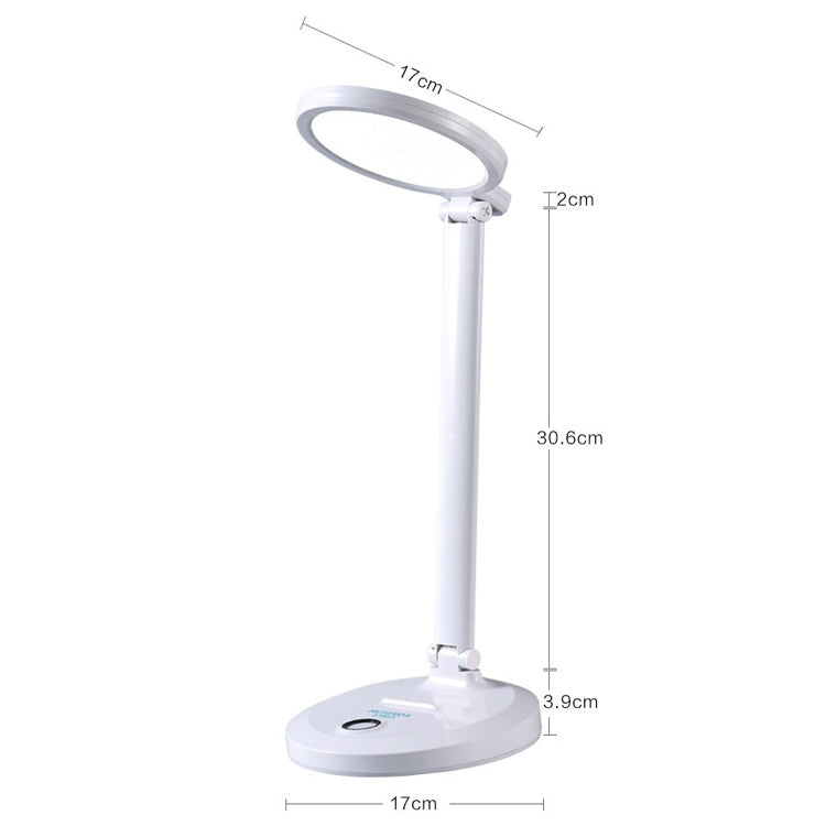 Lampada da scrivania pieghevole per protezione degli occhi a LED per l'apprendimento degli studenti, alimentata tramite USB, USB Powered