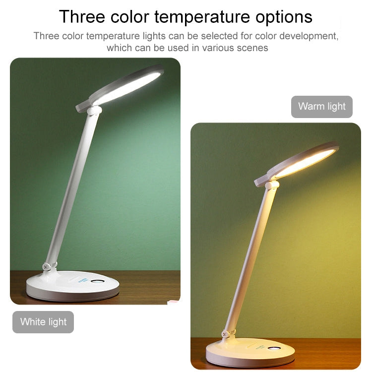 Lampada da scrivania pieghevole per protezione degli occhi a LED per l'apprendimento degli studenti, alimentata tramite USB, USB Powered