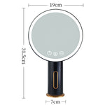 Specchio per trucco da tavolo intelligente a LED con luce di riempimento, luce bianca, White Light