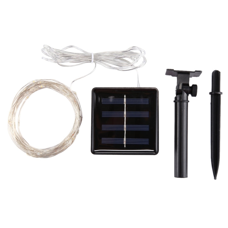 Stringa luminosa 20m 200 LED pannello solare DC 5V