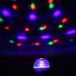 Lampada da palco a LED rotante a colori E27, CA 85-260 V