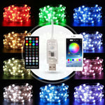 Decorazione natalizia Telecomando USB con filo di rame e controllo APP mobile Bluetooth, Lunghezza: 20 m 200 LED, Remote Controller & APP Control, Length: 20m 200 LEDs
