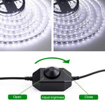 Dimmer controller a manopola per striscia LED monocolore