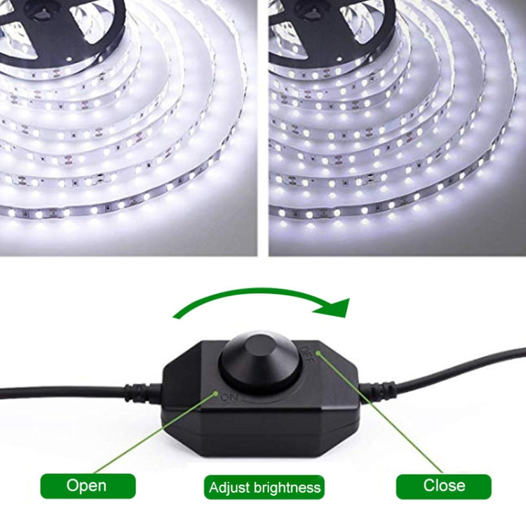 Dimmer controller a manopola per striscia LED monocolore