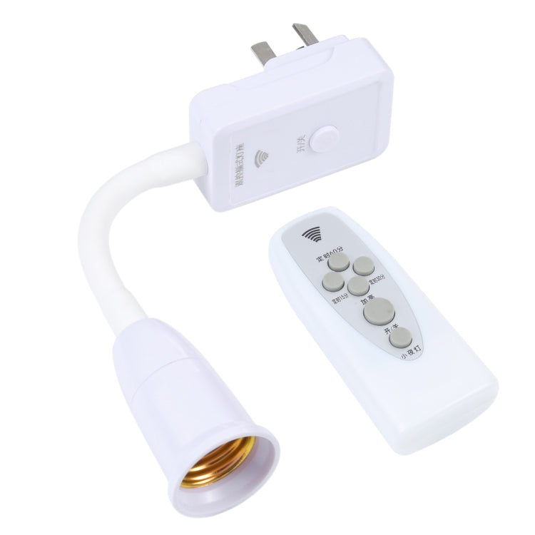 Convertitore base portalampada con presa E27 e telecomando
