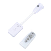 Convertitore base portalampada con presa E27 e telecomando