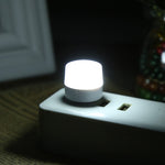 Mini luce notturna USB a LED da 100LM, Round