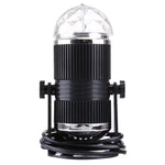 Spina europea per luci da palco a LED con mini sfera magica rotante da 3 W, EU Plug
