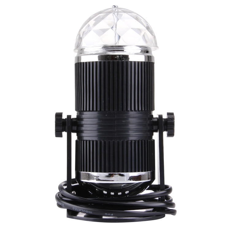 Spina europea per luci da palco a LED con mini sfera magica rotante da 3 W, EU Plug