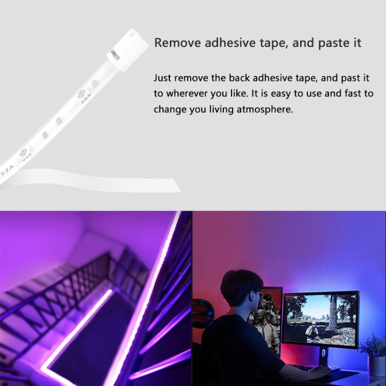 Striscia LED originale per estensione telecomando Xiaomi Youpin Yeelight Smart WiFi APP, lunghezza: 1 m