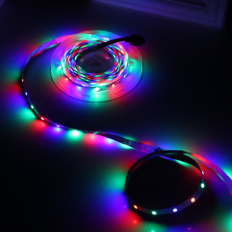 Luce a corda LED RGB Bare Board 2835 SMD, 60 LED/m, lunghezza: 5 m, 12 V 2 A 100-240 V, con telecomando a 44 tasti, 2835 SMD RGB LED, 5m, with 44-key Remote Control
