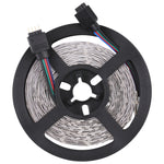 Smart Bluetooth APP Control Bare Board 2835 SMD RGB LED Luce a corda, 60 LED/m, Lunghezza: 5 m, 12 V 2 A 100-240 V, 2835 SMD RGB LED, 5m, Bluetooth APP