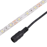 2 pezzi Bare Board 2835 SMD dimmerabile a luce bianca/luce calda LED a corda, 60 LED/m, lunghezza: 5 m, 12 V 2 A 100-240 V, 2835 SMD LED, 5m x 2