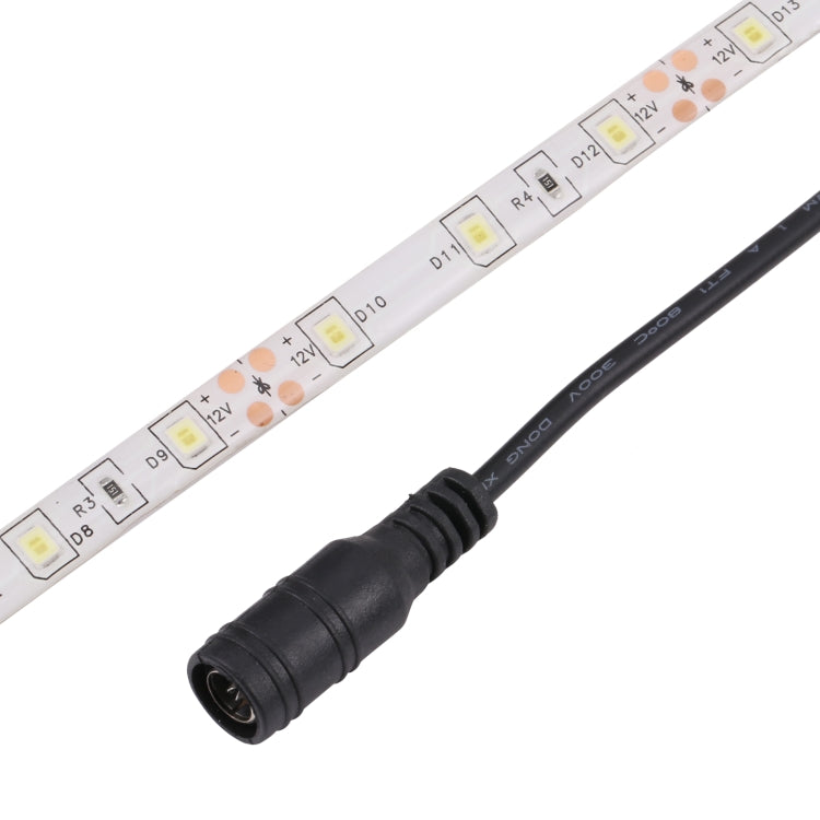 2 pezzi Bare Board 2835 SMD dimmerabile a luce bianca/luce calda LED a corda, 60 LED/m, lunghezza: 5 m, 12 V 2 A 100-240 V, 2835 SMD LED, 5m x 2