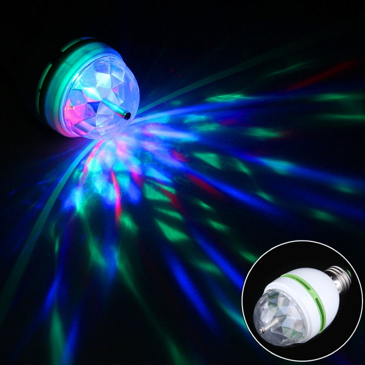 Lampada a LED a colori con rotazione automatica per feste in famiglia/KTV/bar/hotel/DJ, CA 85-260 V
