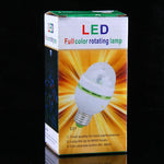 Lampada a LED a colori con rotazione automatica per feste in famiglia/KTV/bar/hotel/DJ, CA 85-260 V