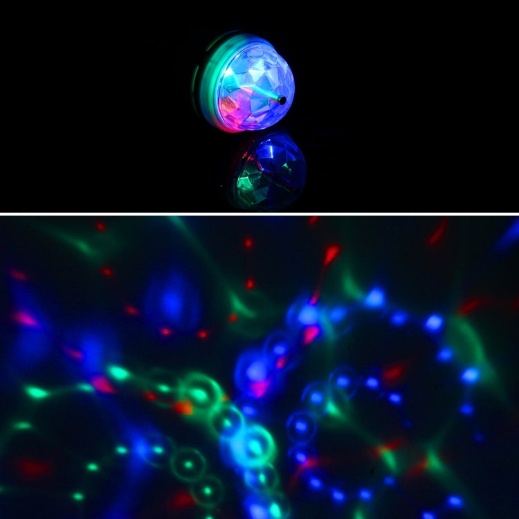 Lampada a LED a colori con rotazione automatica per feste in famiglia/KTV/bar/hotel/DJ, CA 85-260 V