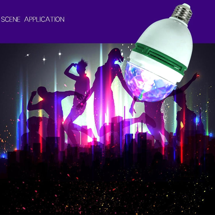 Lampada a LED a colori con rotazione automatica per feste in famiglia/KTV/bar/hotel/DJ, CA 85-260 V