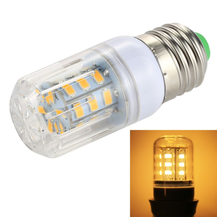 E27 27 LED 3W LED Corn Light SMD 5730 Lampadina a risparmio energetico, DC 12V, E27 27 LEDs White Light 12V, E27 27 LEDs Warm White 12V