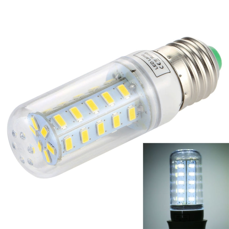 Lampadina a risparmio energetico SMD 5730, CC 12-30 V, E27 36 LEDs White Light, E27 36 LEDs Warm White