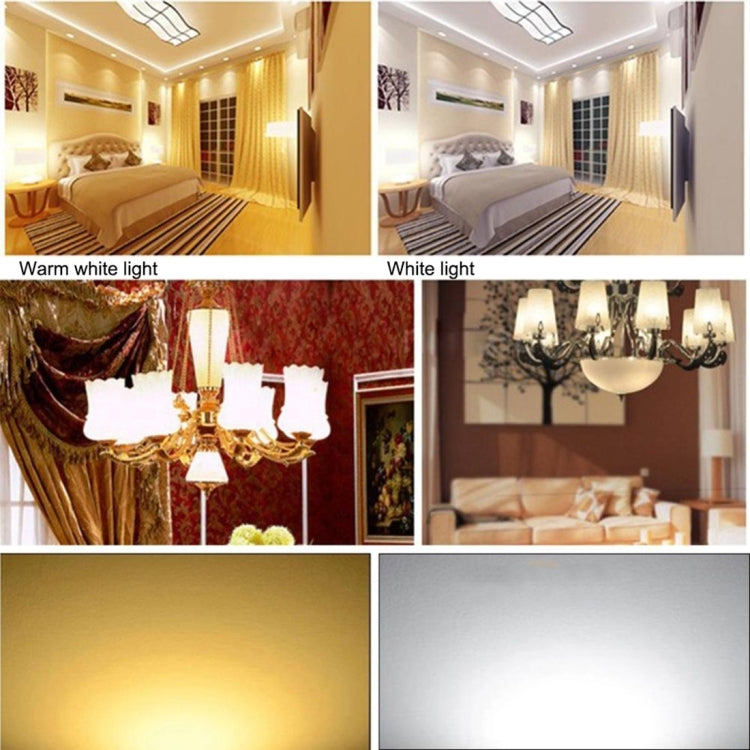 Lampada a risparmio energetico E27 36 LED 4W SMD 5730 LED a mais, CA 110-220 V, 4W 36LEDs, 3W 36LEDs