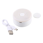 Luce notturna LED ricaricabile tramite USB, White Light