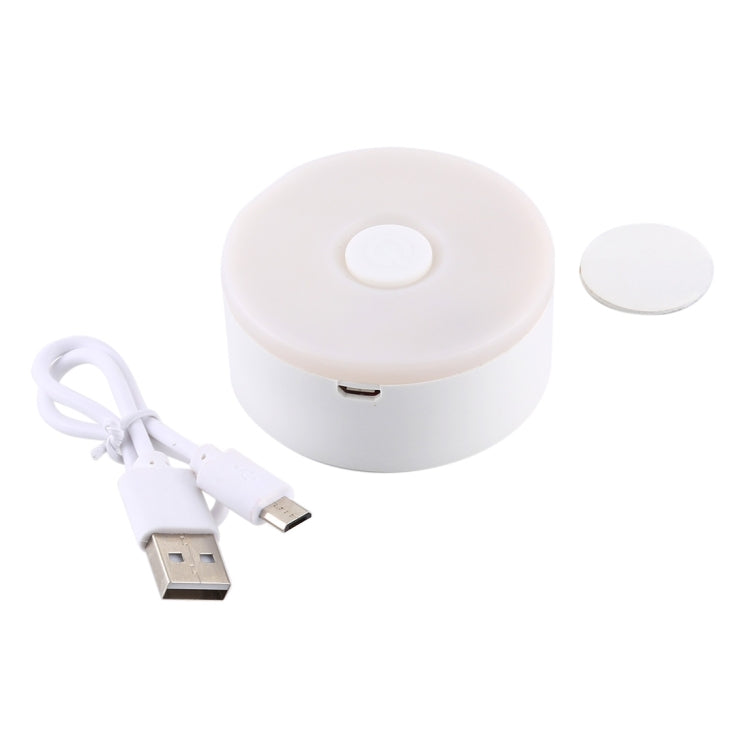 Luce notturna LED ricaricabile tramite USB, White Light