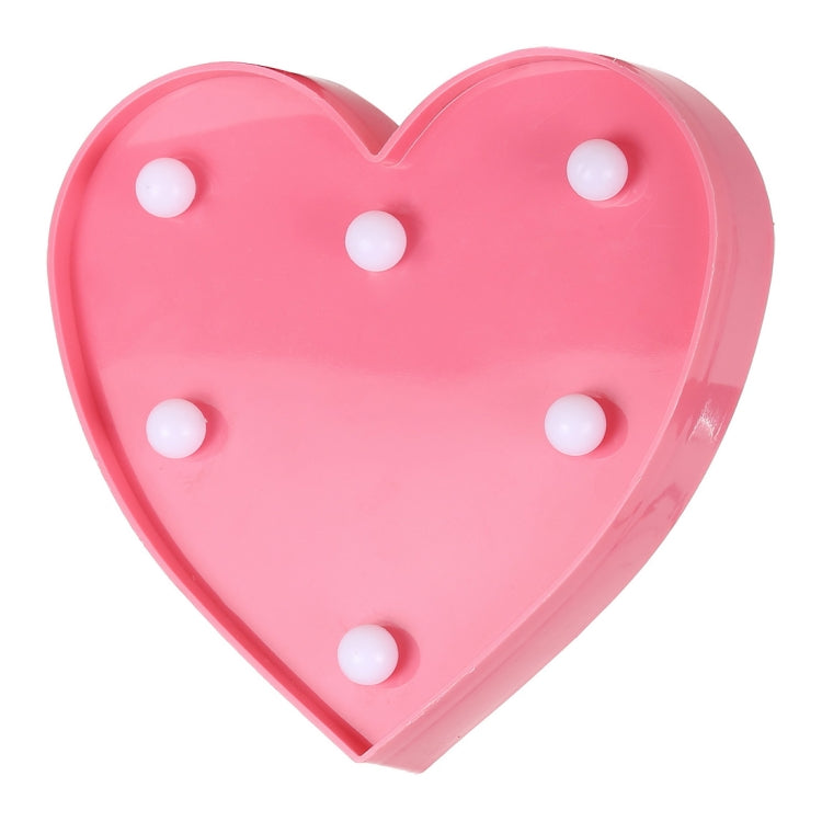 Lampada da tavolo per matrimoni, 2 batterie AA alimentate a batterie, luce notturna, Heart(Yellow), Heart(Pink), Heart(Blue), Heart(Red), Heart(White)
