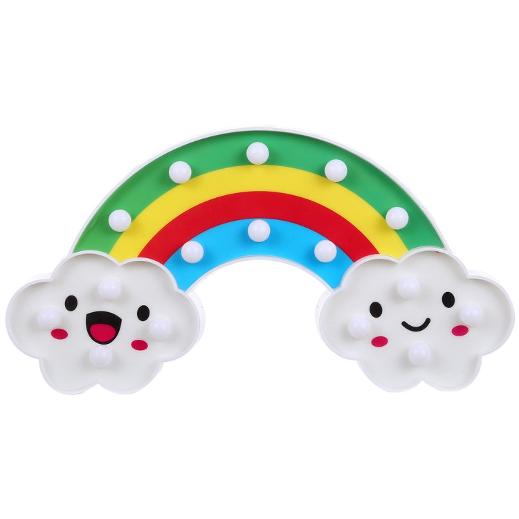 Lampada da tavolo per matrimoni, 2 batterie AA alimentate a batterie, luce notturna, Rainbow
