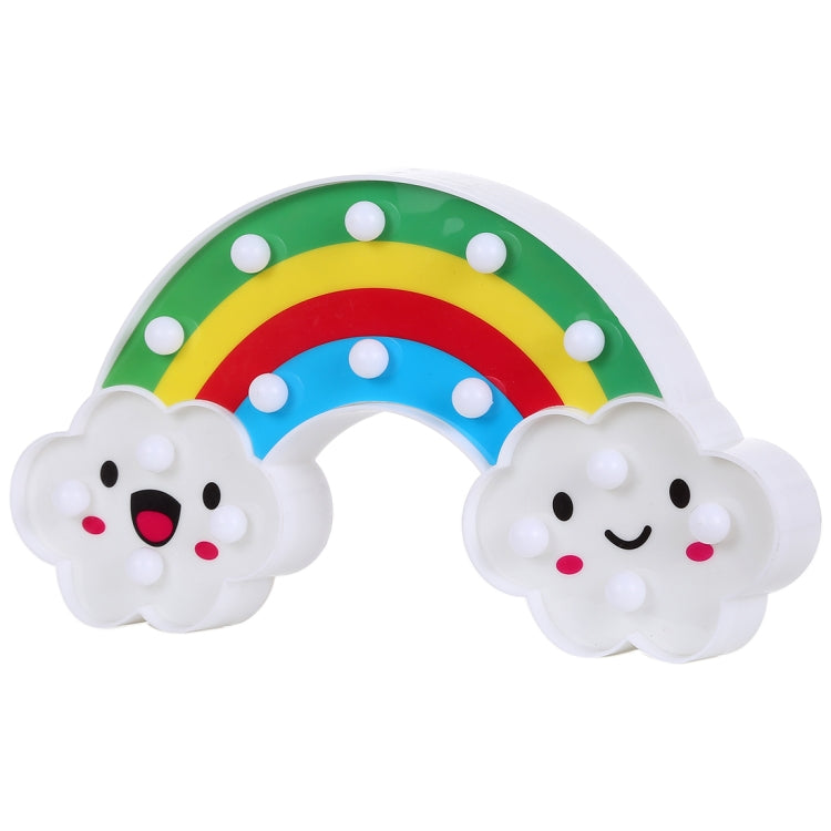 Lampada da tavolo per matrimoni, 2 batterie AA alimentate a batterie, luce notturna, Rainbow