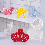 Lampada da tavolo per matrimoni, 2 batterie AA alimentate a batterie, luce notturna, Pentagram(Blue), Pentagram(White), Pentagram(Yellow)