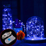 20 LED SMD 0603 IP65 Batterie a bottone CR2032 impermeabili, 2m Blue Light, 2m Green Light, 2m Red Light, 2m White Light, 2m Warm White