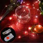 20 LED SMD 0603 IP65 Batterie a bottone CR2032 impermeabili, 2m Blue Light, 2m Green Light, 2m Red Light, 2m White Light, 2m Warm White