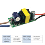 Adattatore driver LED da 4-7 W Alimentatore isolato CA 85-265 V a CC 12-26 V, 4-7W