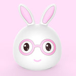Regalo creativo della novità della lampada decorativa del LED di ricarica USB, Smile Pink Rabbit/USB Charging, Smile Blue Rabbit/USB Charging, Happy Pink Rabbit/USB Charging, Happy Blue Rabbit/USB Charging