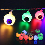 20 LED 3 batterie AA Box Operato Puntelli per feste Lampada da notte con decorazione fatata, 3, 2, 1