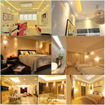 16 LED 450 LM Risparmio energetico Antizanzare antipolvere impermeabili, CA 85-265 V, E27 5W Warm White, 20W
