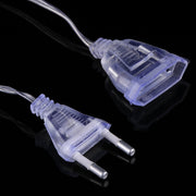 Stringa luminosa 96 LED 3,5m con controller e spina EU