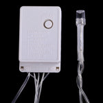 Stringa luminosa 96 LED 3,5m con controller e spina EU