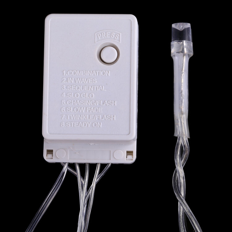 Stringa luminosa 96 LED 3,5m con controller e spina EU