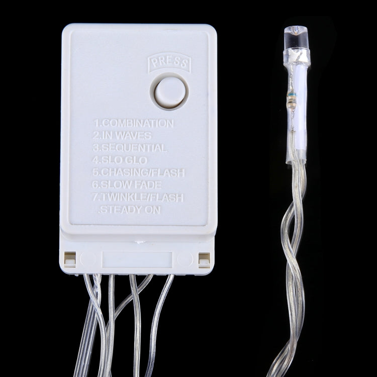 Stringa di piccole barre di ghiaccio a 96 LED con giunto terminale e controller multifunzione, spina americana, CA 110 V, 3.5m Blue Light US Plug, 3.5m Colorful Light US Plug, 3.5m Purple Light US Plug, 3.5m White Light US Plug, 3.5m Warm White US Plug
