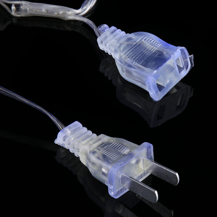 Stringa luminosa reticolare a 200 LED con giunto terminale e controller multifunzione, spina americana, CA 110 V, Colorful Light US Plug, White Light US Plug, Warm White US Plug