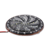 58 LED SMD 2835 Mulino a vento modificato per moto Angel Eyes RGB Luce Ruota di fuoco Luce Styling Lampada per atmosfera flash, Diametro: 10 cm, DC 12V, 58 LEDs Diameter: 10cm