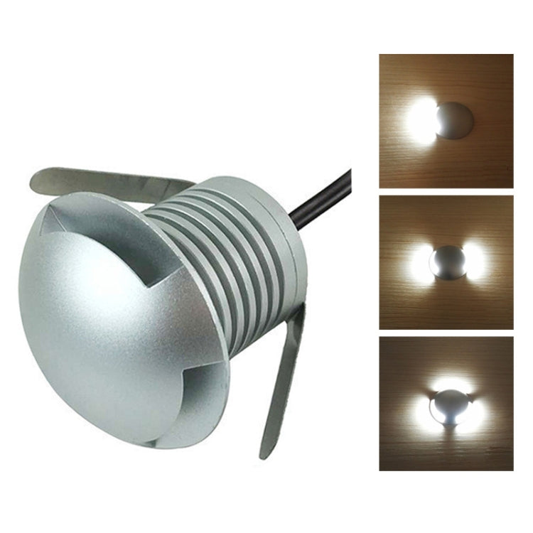 Lampada da terra LED 3W impermeabile IP67 luce bianca 4000K