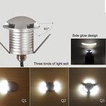 Lampada da terra LED 3W impermeabile IP67 luce bianca 4000K