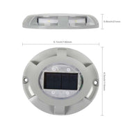 Lampada da terra solare LED impermeabile IP68 4 pezzi