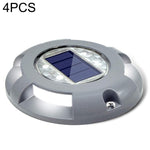 Lampada da terra solare LED impermeabile IP68 4 pezzi
