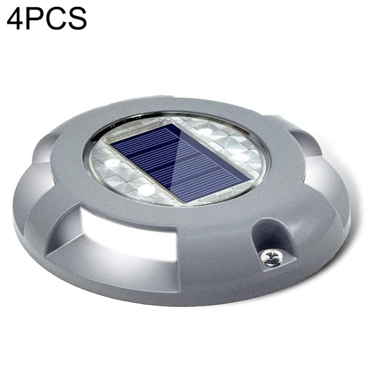 Lampada da terra solare LED impermeabile IP68 4 pezzi